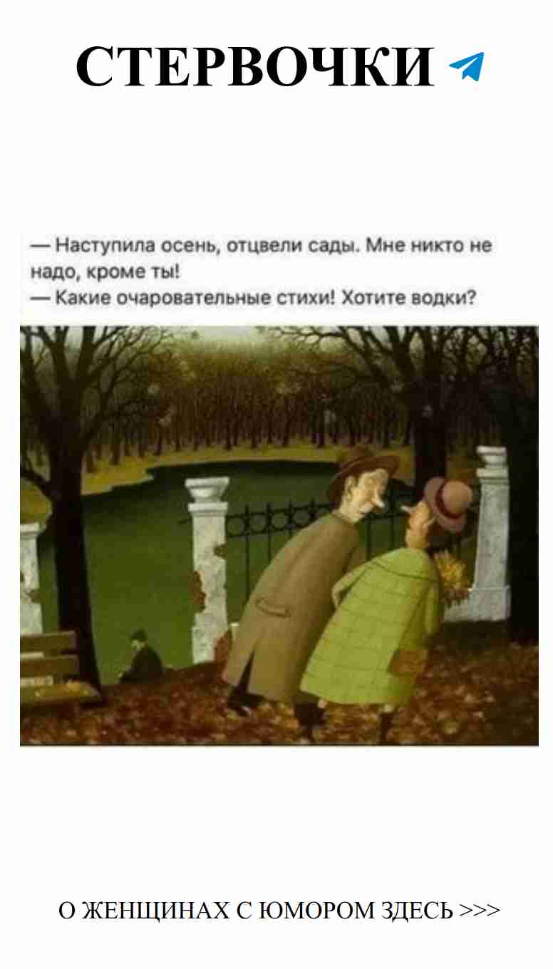Осенний юмор: о любви и крометах с улыбкой