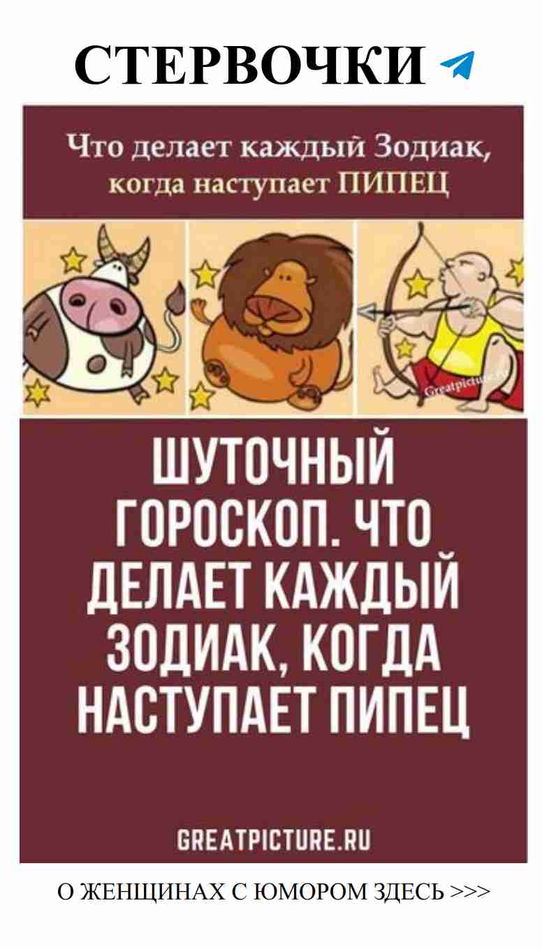 Зодиакальный юмор: как разные знаки ведут себя в беде